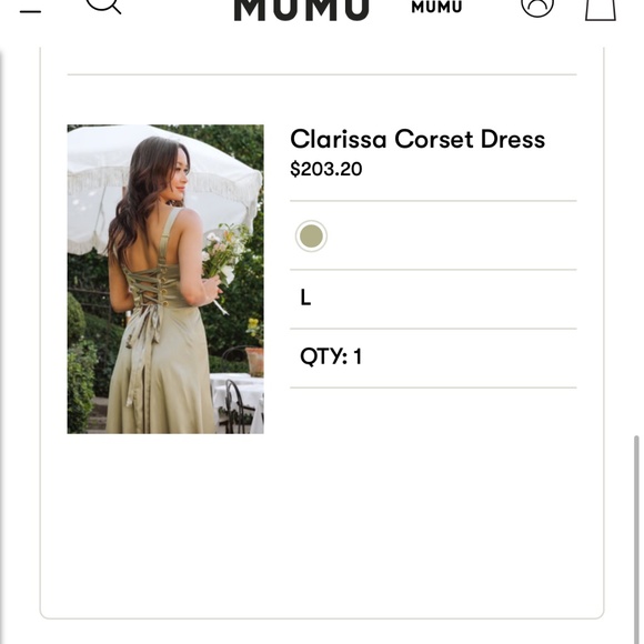 Clarissa Corset Dress- show me your mumu - Picture 3 of 5